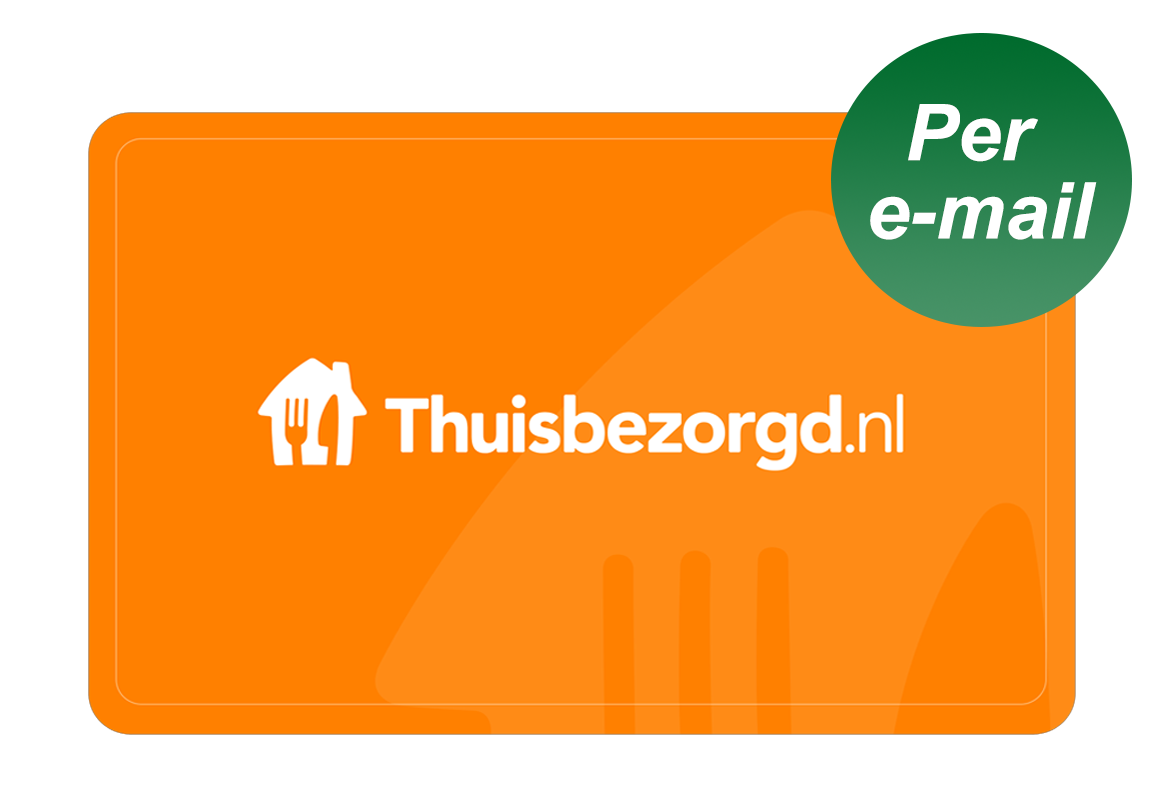 Verplaatsbaar Struikelen schrijven Thuisbezorgd.nl E-voucher €50 (afwijkende levertijd) - YourGift
