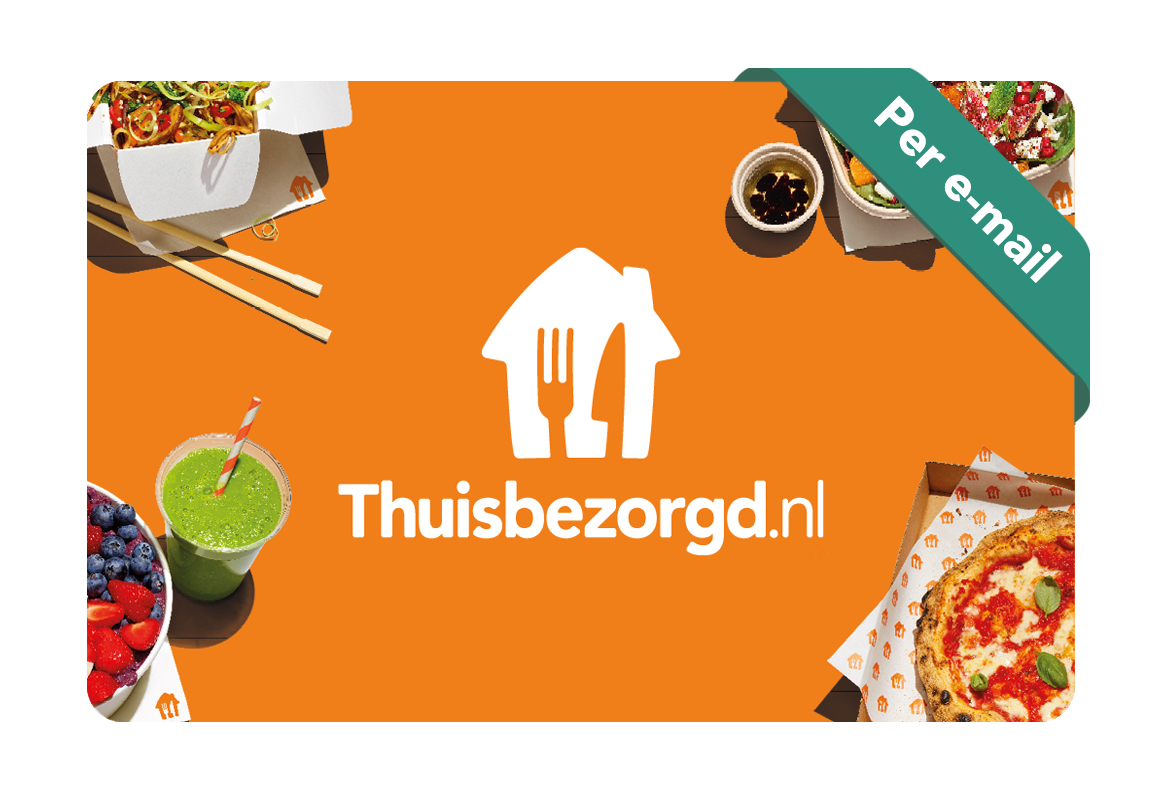 Digitale Thuisbezorgd Cadeaubon