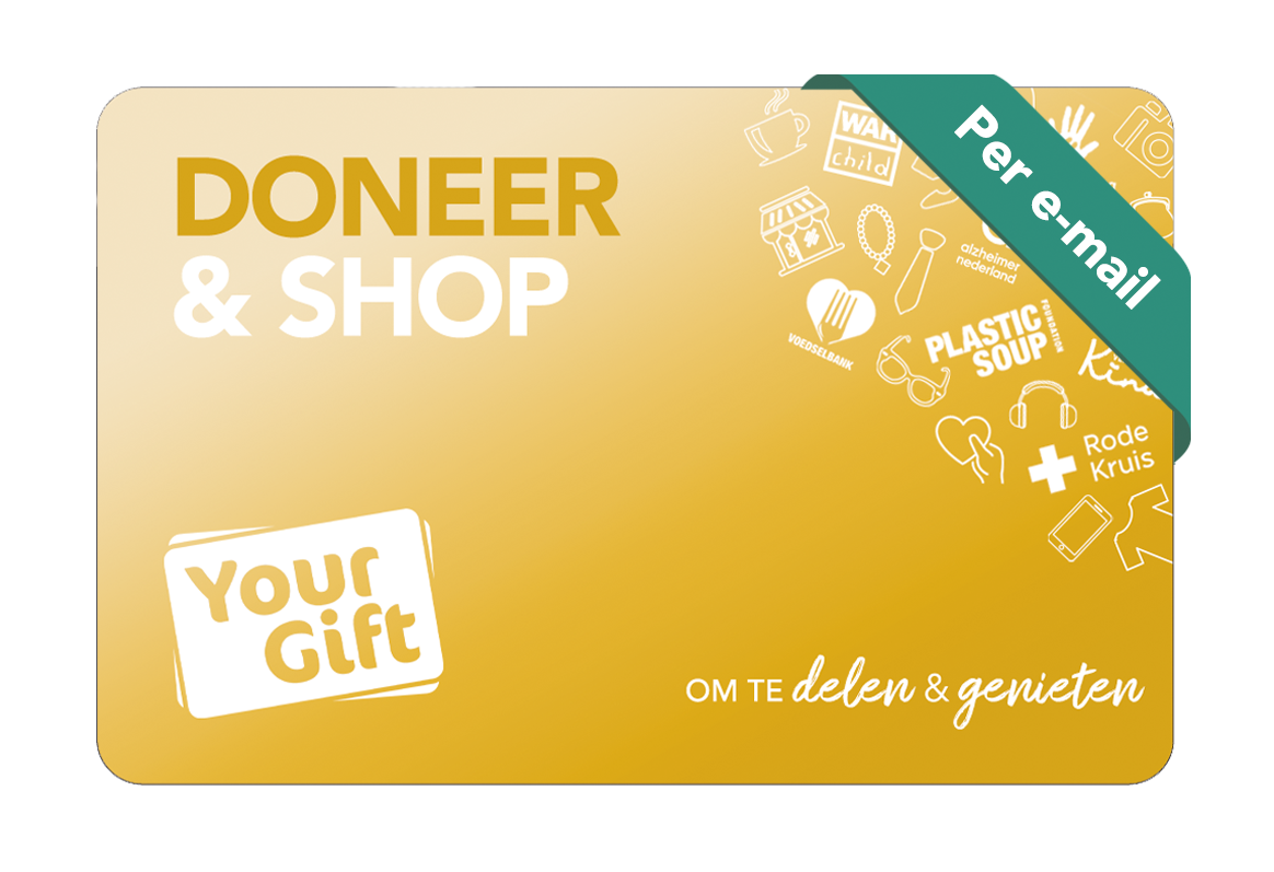 Digitale Doneer & Shop Cadeaukaart